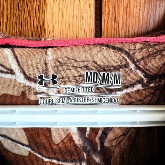 Under Armour Black Camo Accent Full-Zip Hoodie – Women’s Medium - Picture 3 of 3